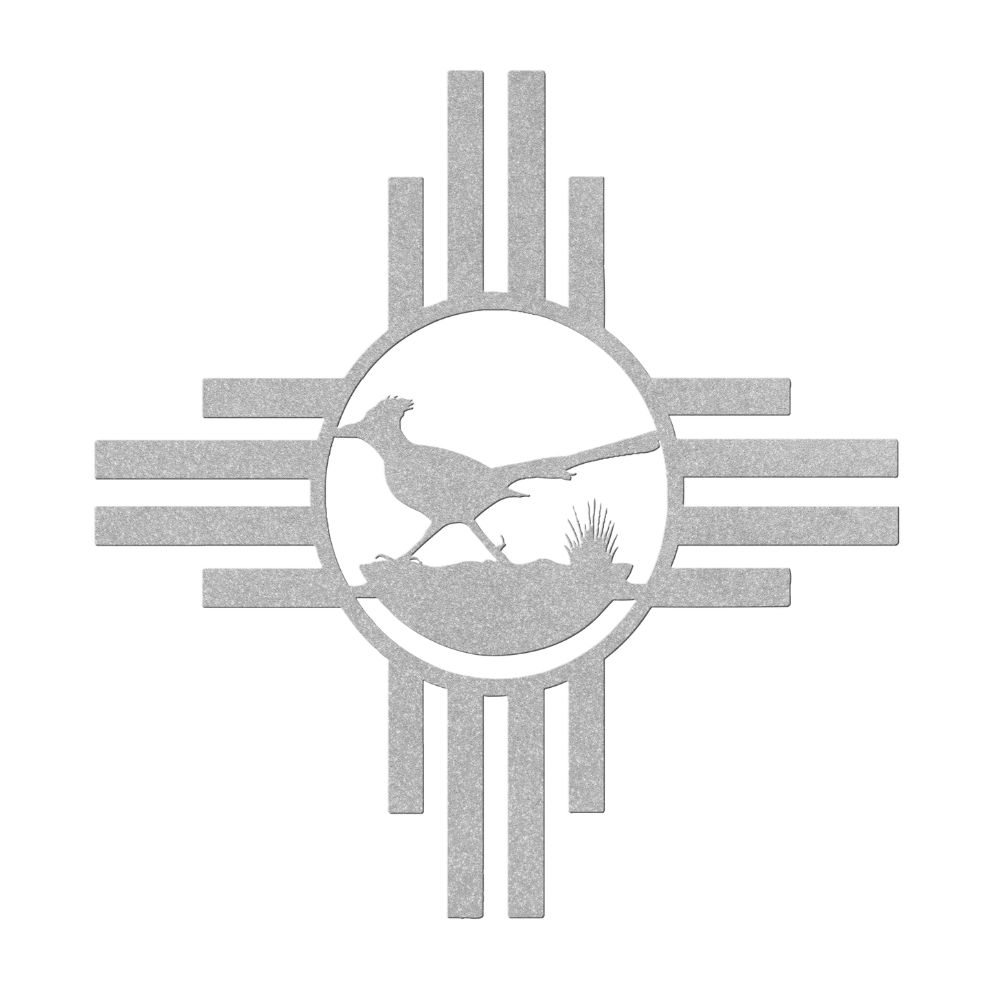 new mexico metal flag 