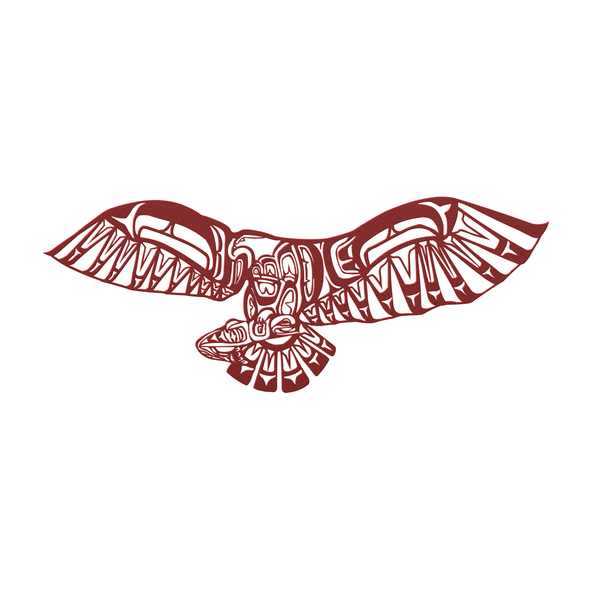 Coastal wildlife lodge metal wall hanging