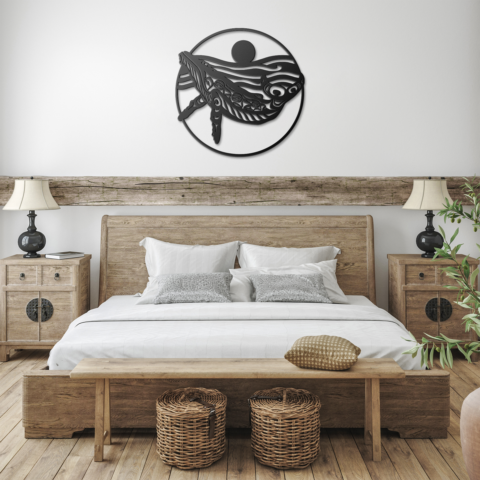 Northwest_Tribal_Humpback_Whale_Metal_Si_Black_Farmhouse_Bedroom_Mockup.png