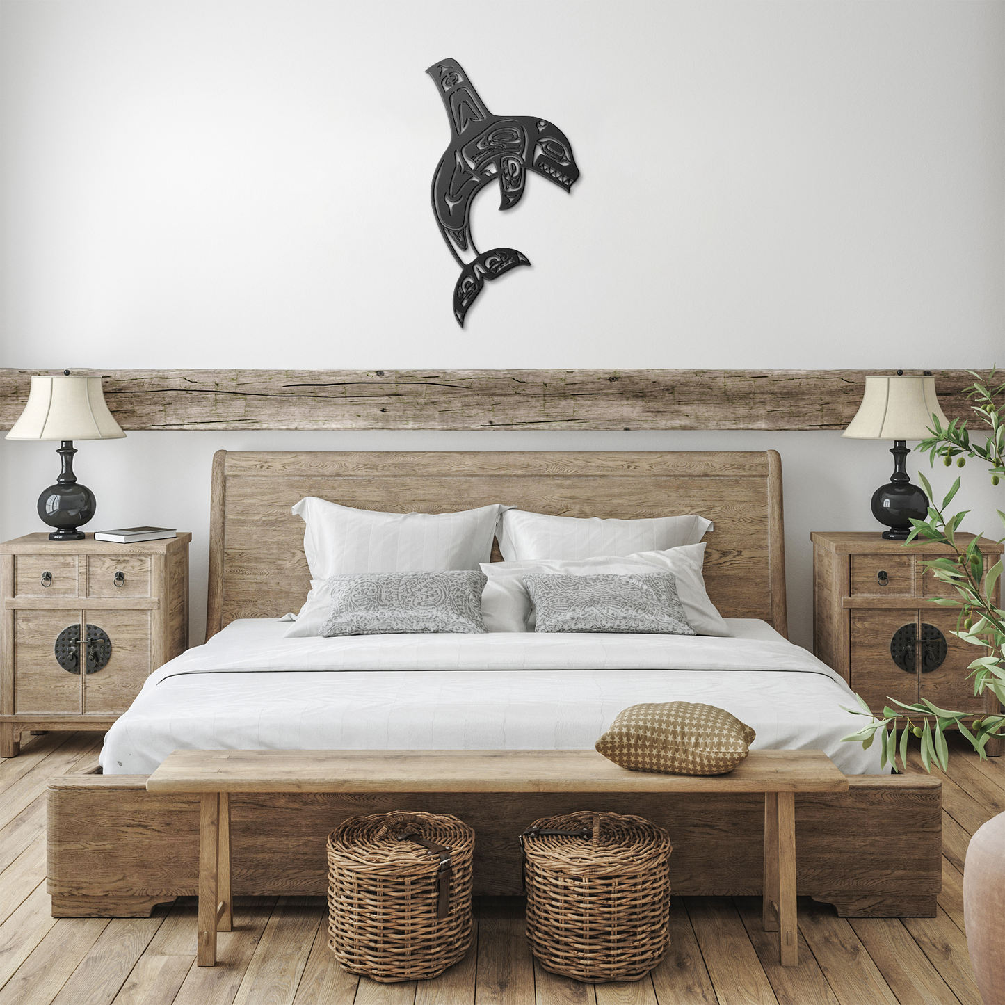 Northwest_Tribal_Orca_Totem_Pole_Metal_A_Black_Farmhouse_Bedroom_Mockup.png