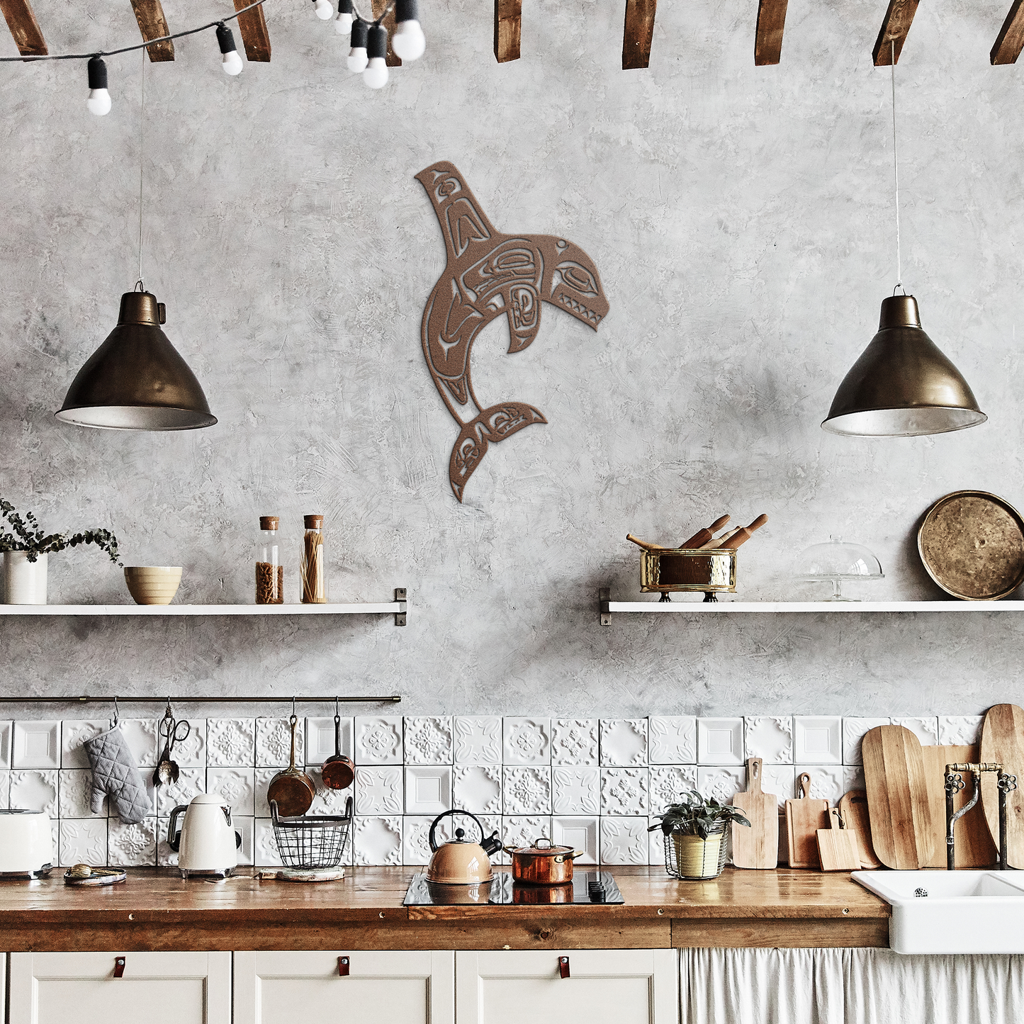 Northwest_Tribal_Orca_Totem_Pole_Metal_A_Copper_Rustic_Kitchen_Mockup.png