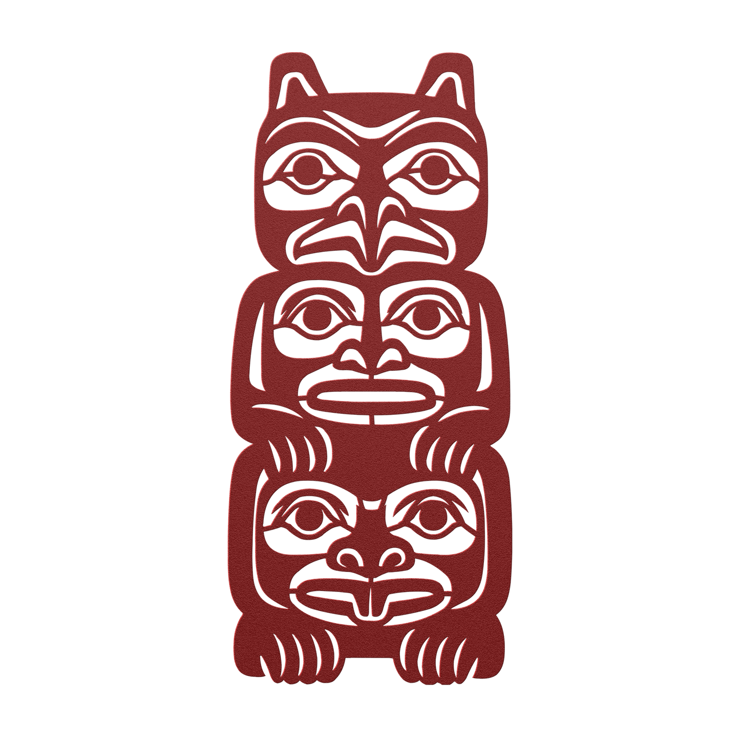 Northwest_Tribal_Totem_Pole_Metal_Sign__Red_Transparent_Mockup.png