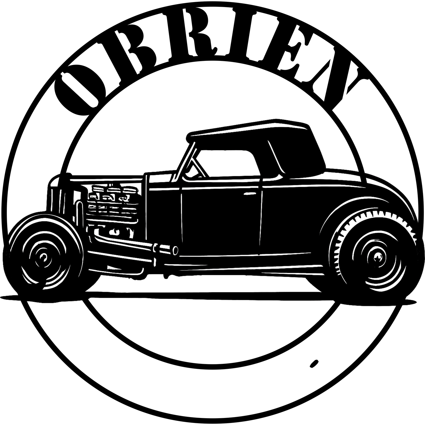 Custom Car or Motorcycle Metal Wall Art – Personalized Garage Sign