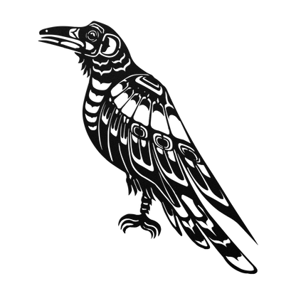 Native American Salish wall sign