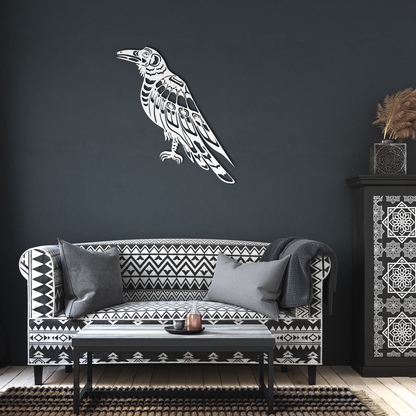 Pacific_Northwest_Raven_Metal_Sign__N_White_Dark_Living_Room_Mockup.png