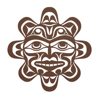 Spiritual native american coastal decor sign