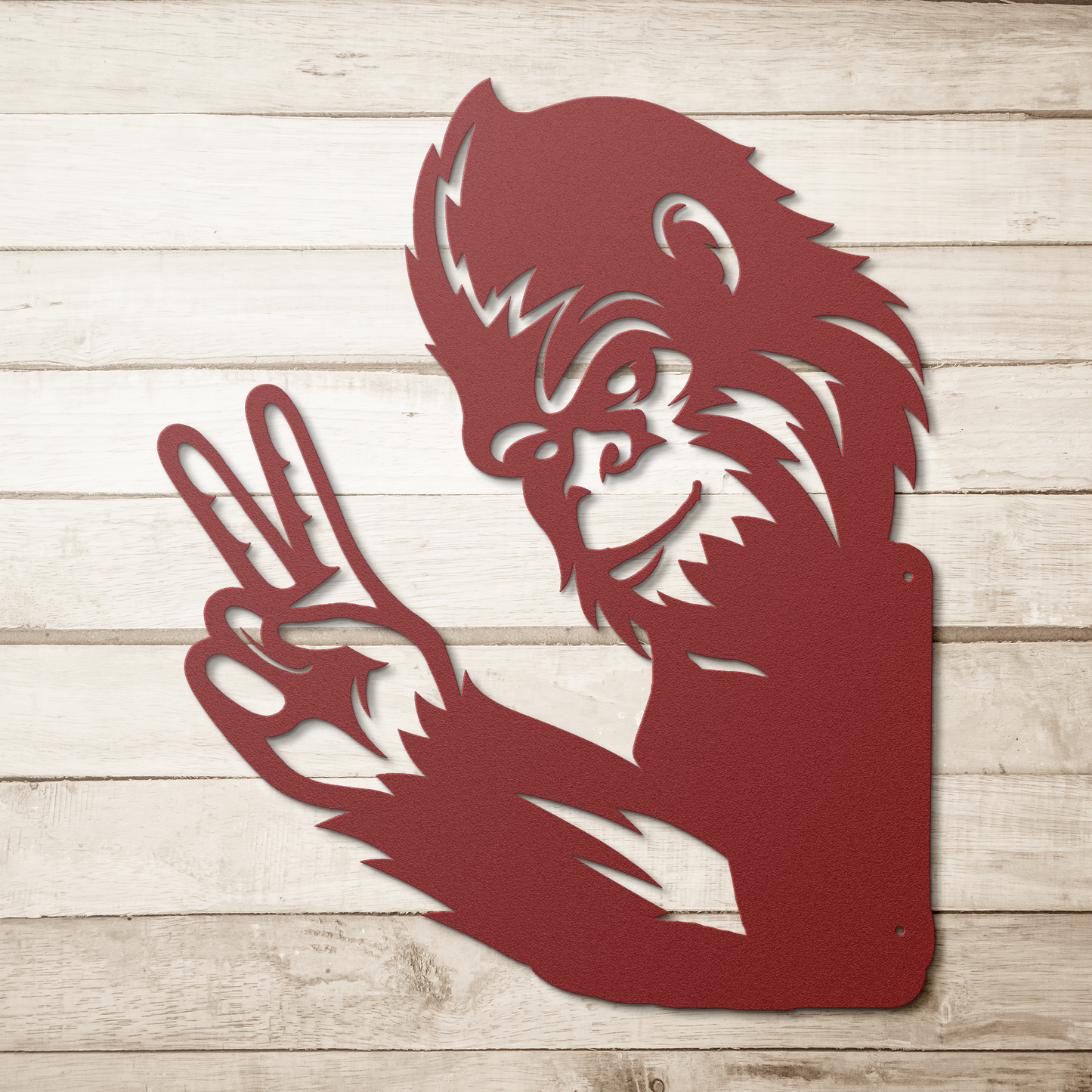 Rustic Sasquatch garage wall décor USA made