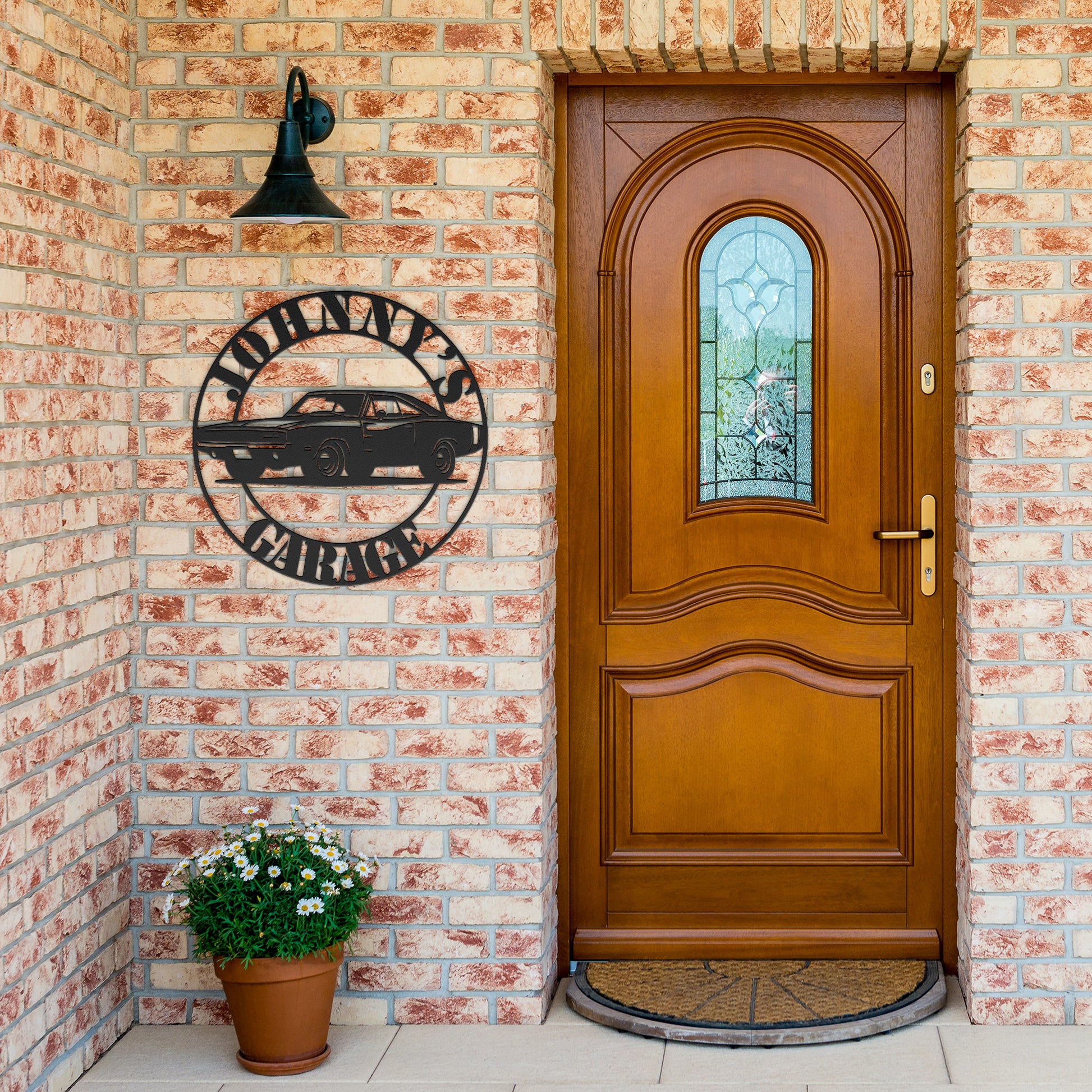 American muscle car wall decor
