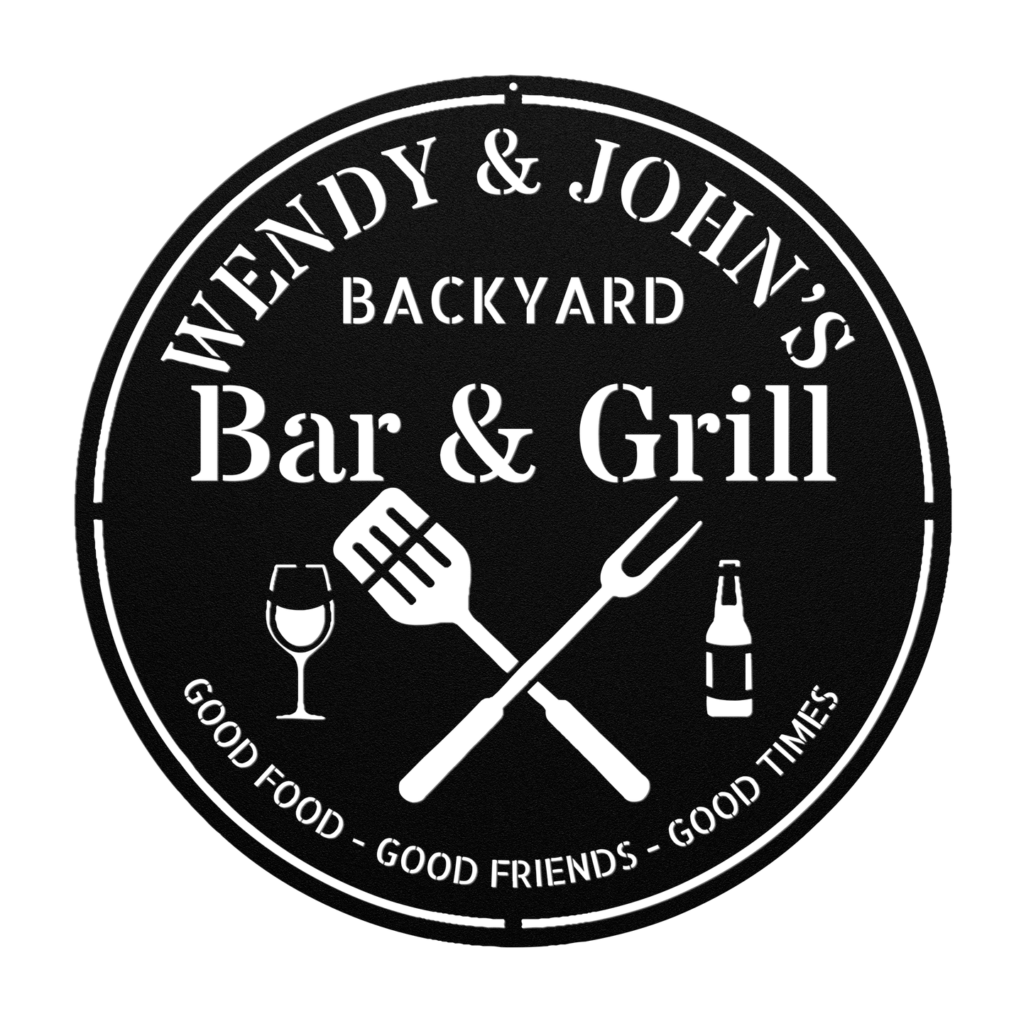 Outdoor BBQ and grill wall art