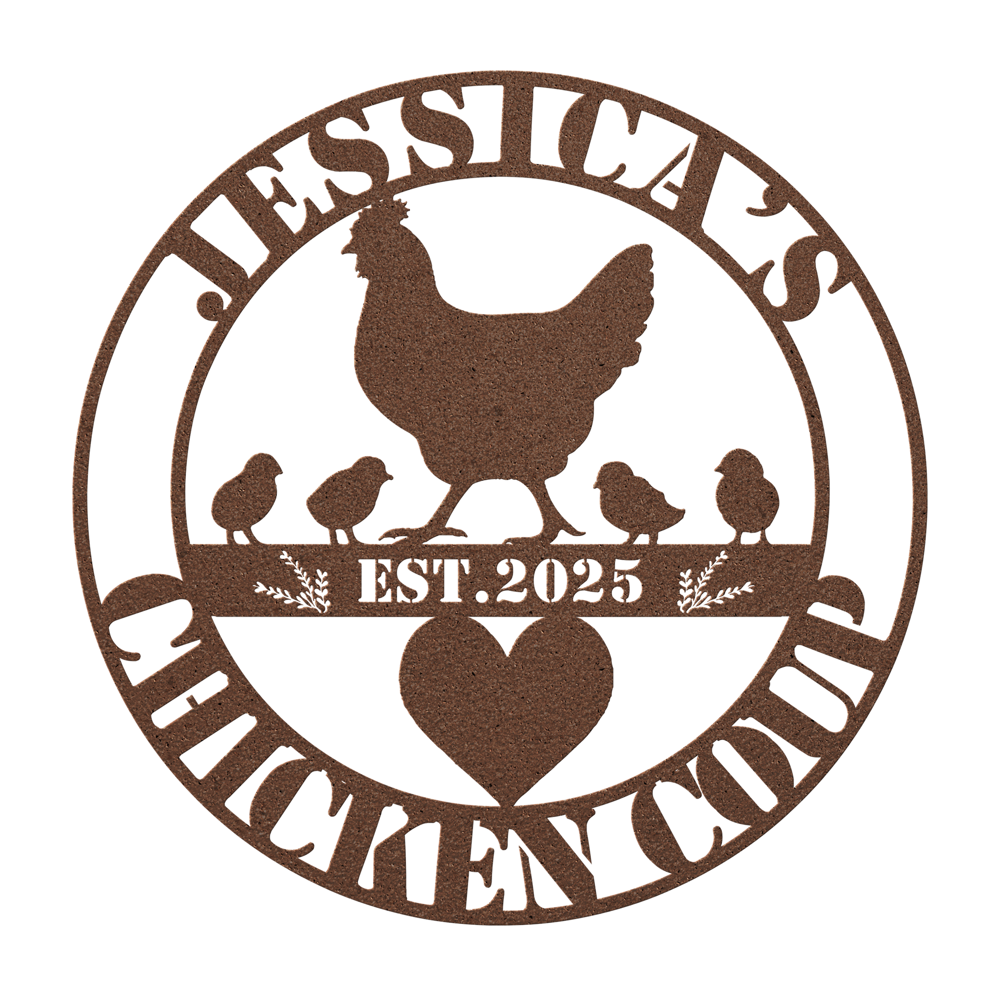 Custom coop name sign