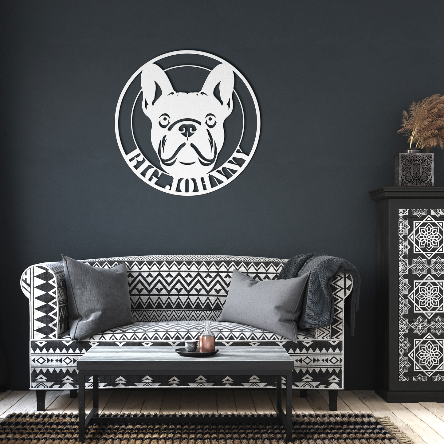 Personalized_French_Bulldog_Sign__Custo_White_Dark_Living_Room_Mockup.png