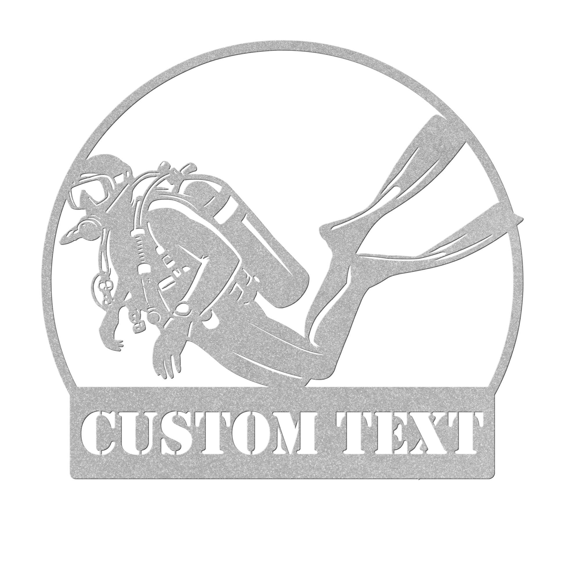 Personalized_Scuba_Diver_Metal_Wall_Art__Silver_Transparent_Mockup.png