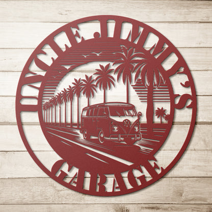 Surf Wall Art Metal Sign