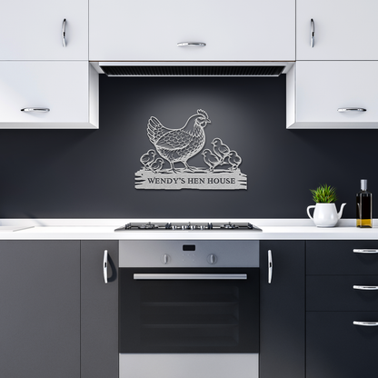 Personalized_chicken_farm_metal_sign_wit_Silver_Dark_Kitchen_Mockup.png