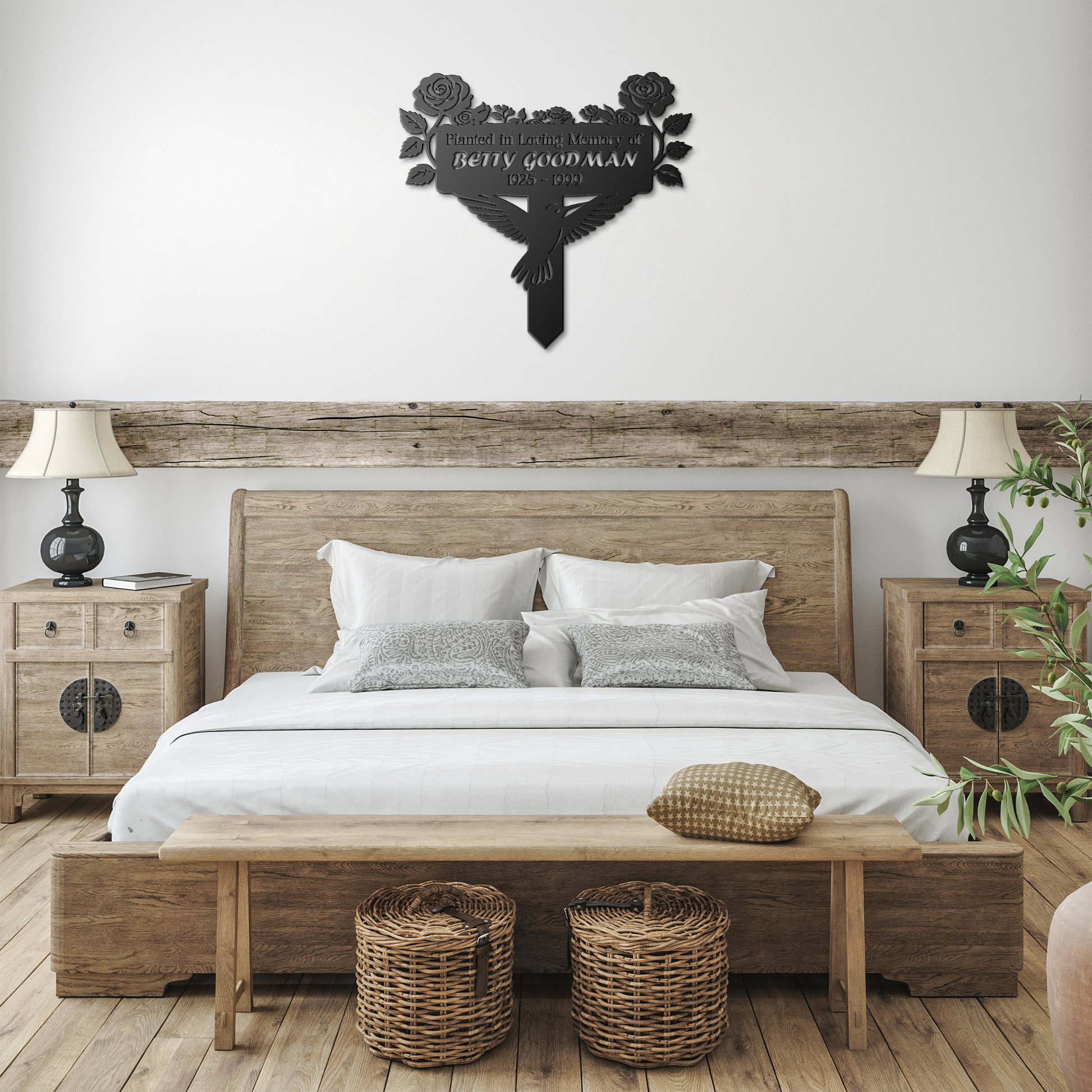 Plant_Garden_Memorial_Metal_Sign__Cus_Black_Farmhouse_Bedroom_Mockup.png
