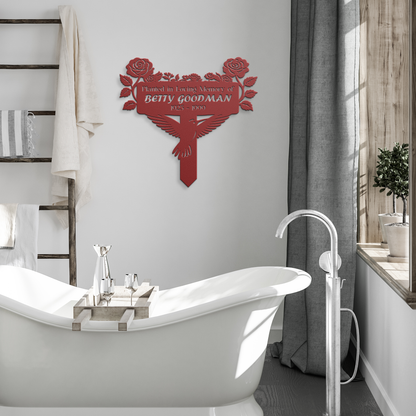 Plant_Garden_Memorial_Metal_Sign__Cus_Red_Modern_Bathroom_Mockup.png
