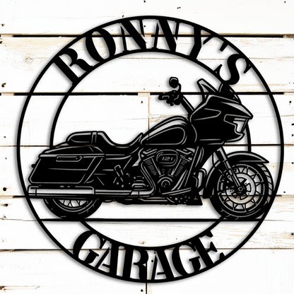 Road Glide motorcycle steel sign