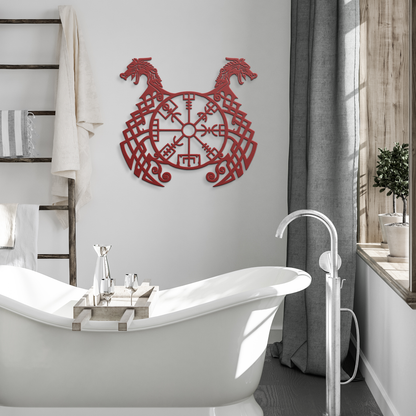 Runic_Compass_Runes_Dragons_Metal_Sign__Red_Modern_Bathroom_Mockup.png
