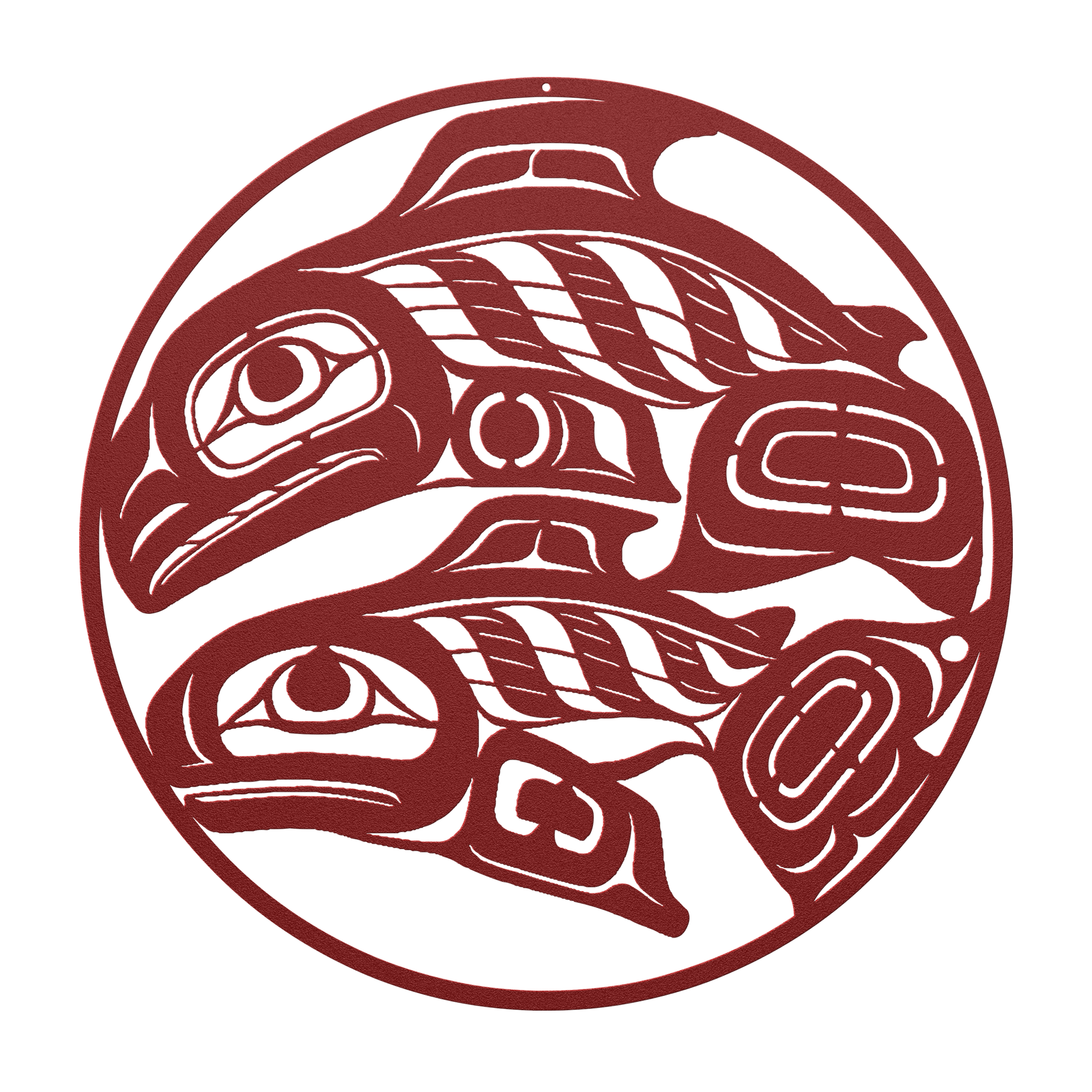 Salmon_Tlingit_Haida_Metal_Sign__Alaska_Red_Transparent_Mockup.png
