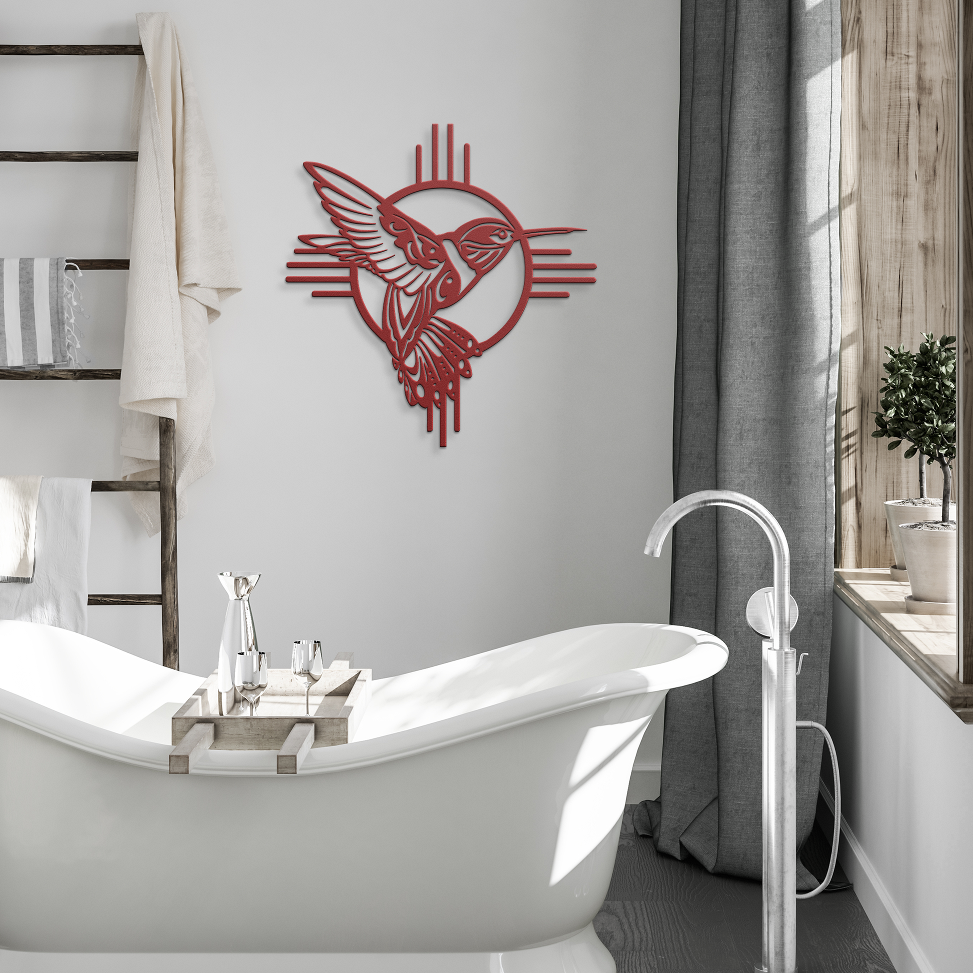 Southwest_Hummingbird_Native_American_St_Red_Modern_Bathroom_Mockup.png