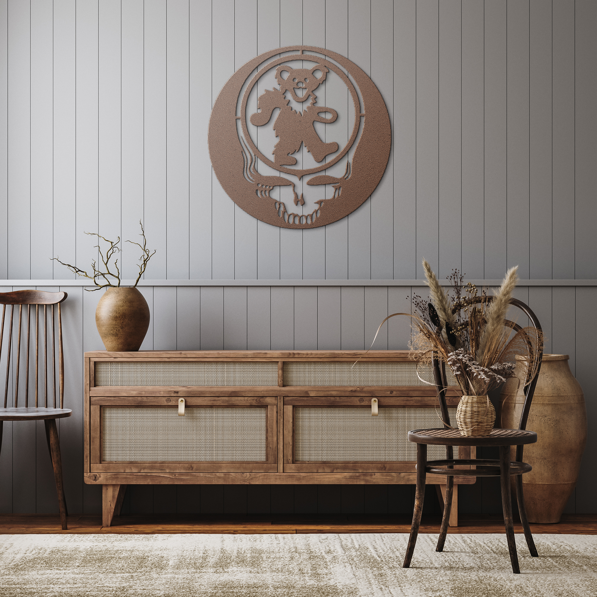 Steal_Your_Face_Grateful_Dead_Dancing_Be_Copper_Rustic_Hallway_Mockup.png