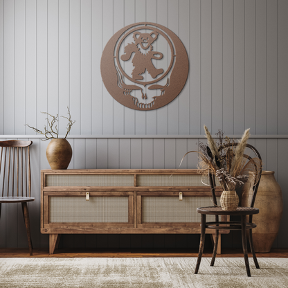 Steal_Your_Face_Grateful_Dead_Dancing_Be_Copper_Rustic_Hallway_Mockup.png