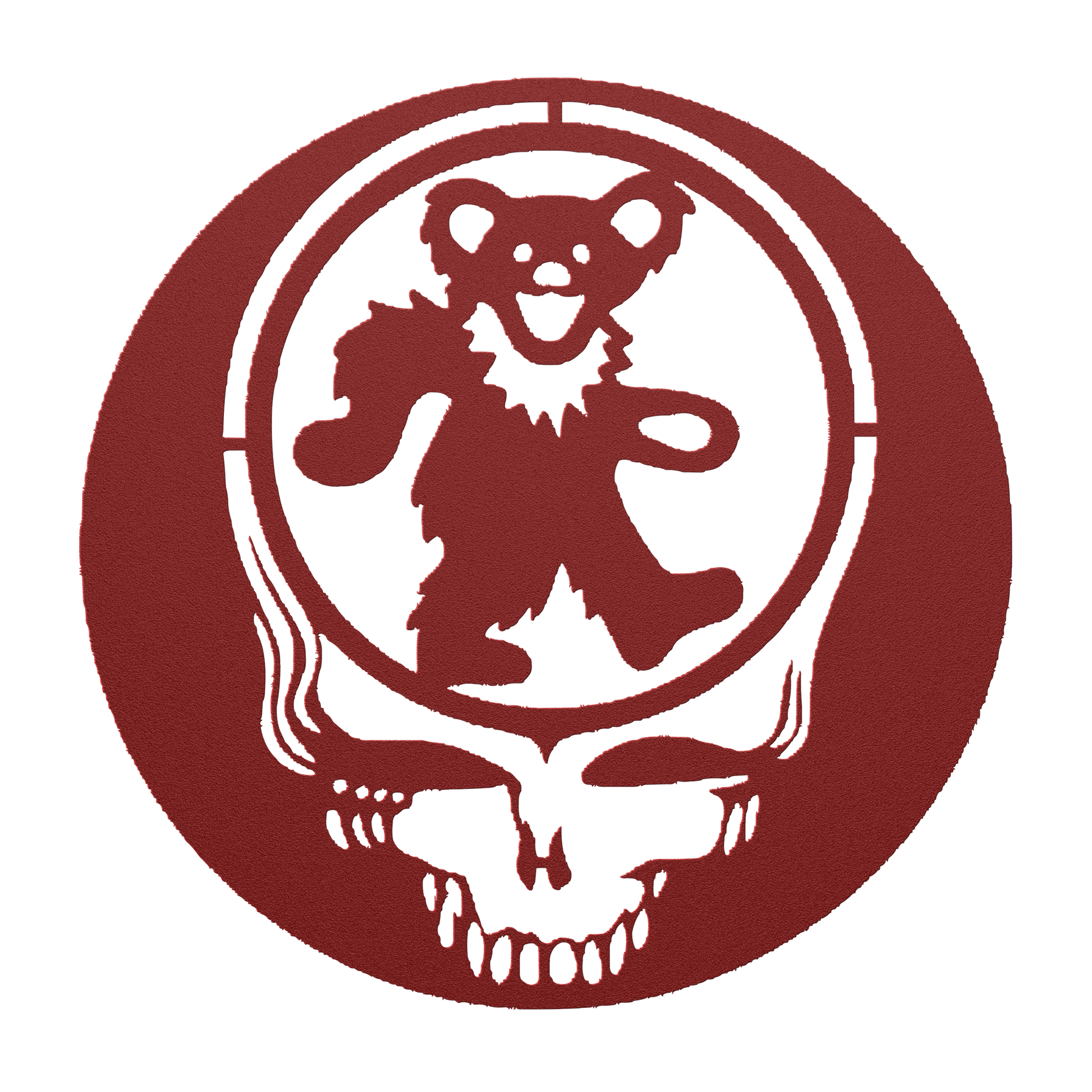 grateful dead metal sign