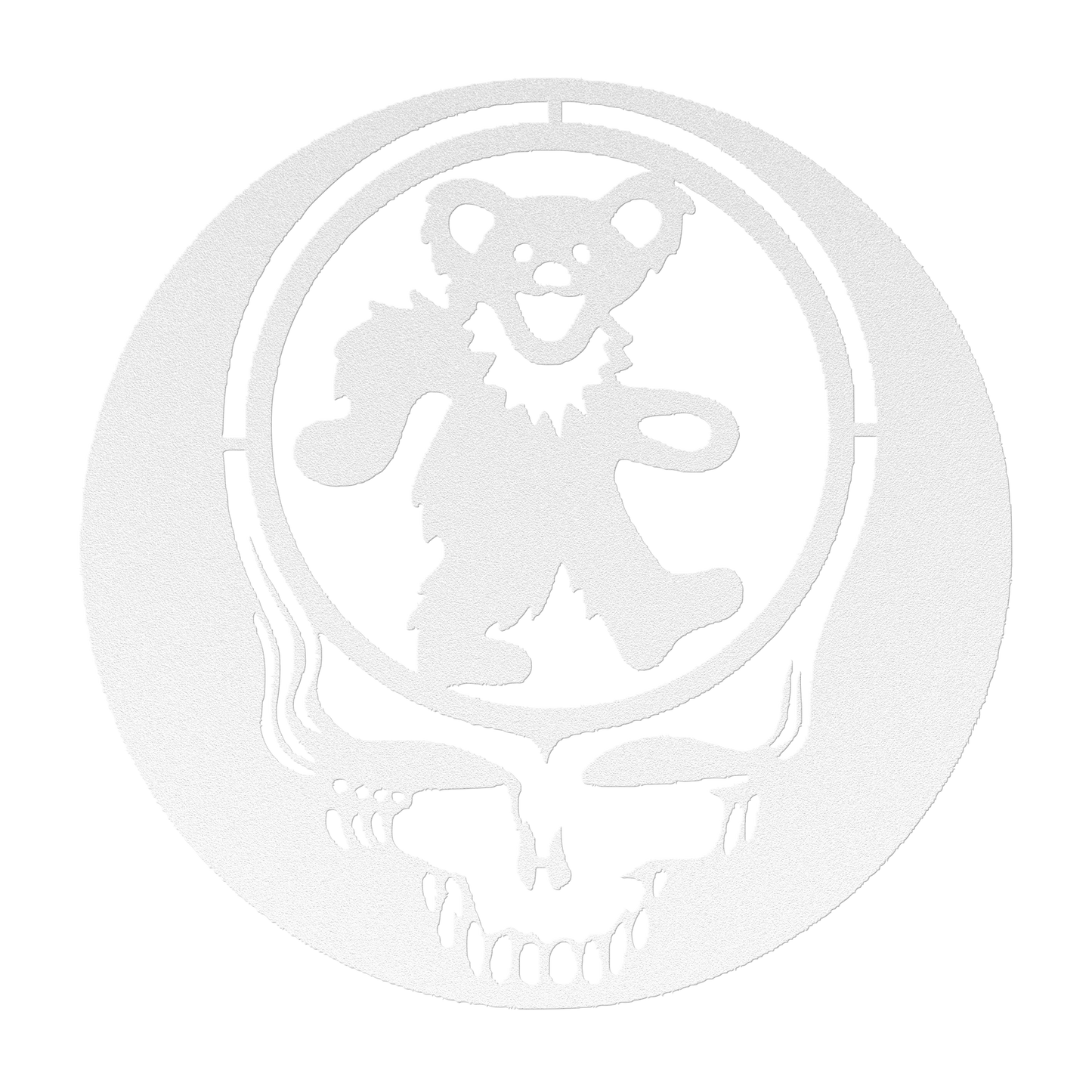 Outdoor steel sign for Deadhead fans