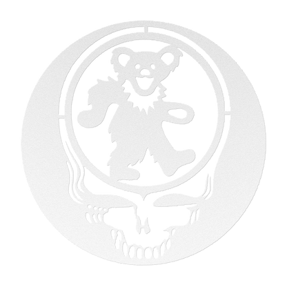 Outdoor steel sign for Deadhead fans