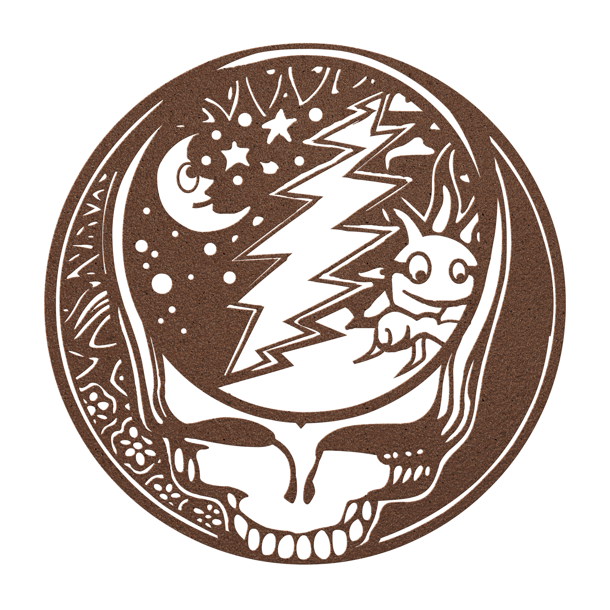 Grateful dead steelie is cut from meal