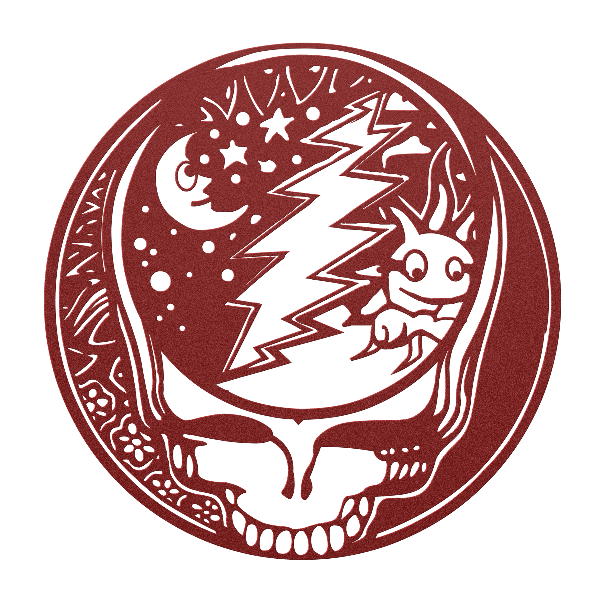 Steel Grateful Dead Sign Art