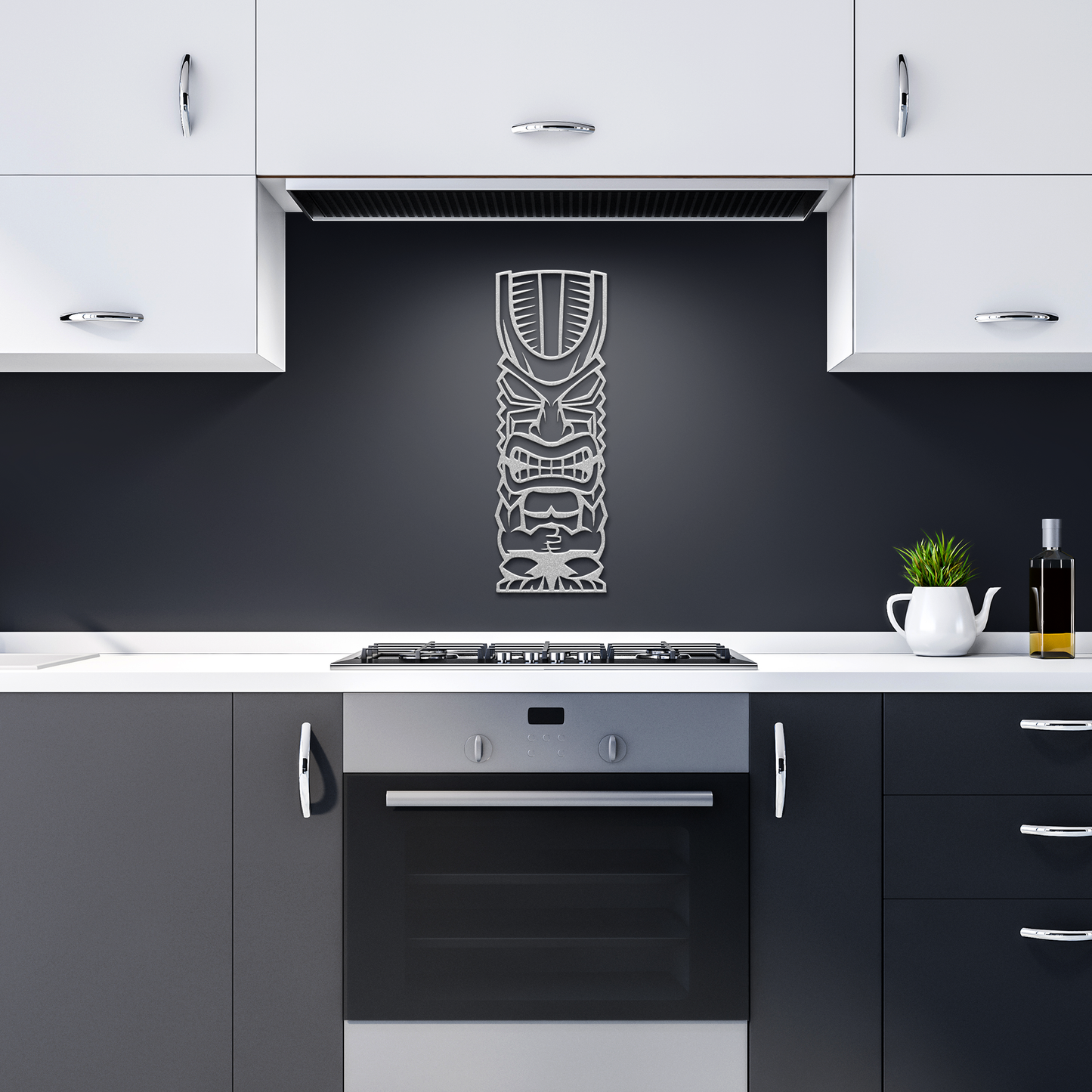 Tiki_Metal_Garden_Sign__Tiki_God_Outd_Silver_Dark_Kitchen_Mockup.png
