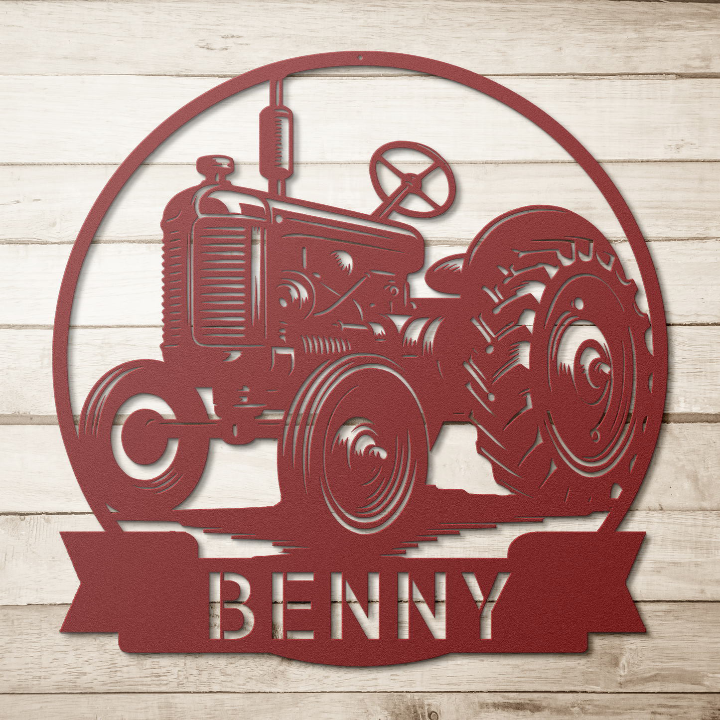 Rural family name outdoor sign