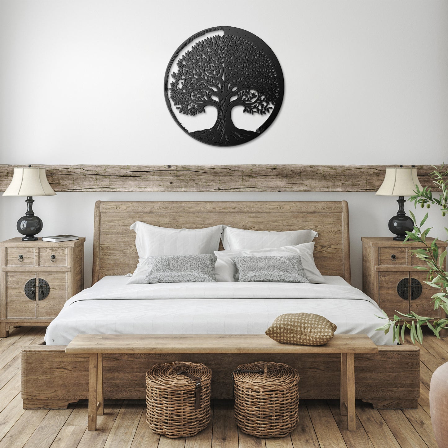 Tree of Life Metal Wall Art | Custom Nature Wall Decor