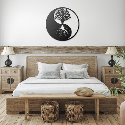 Nature and balance inspired wall art