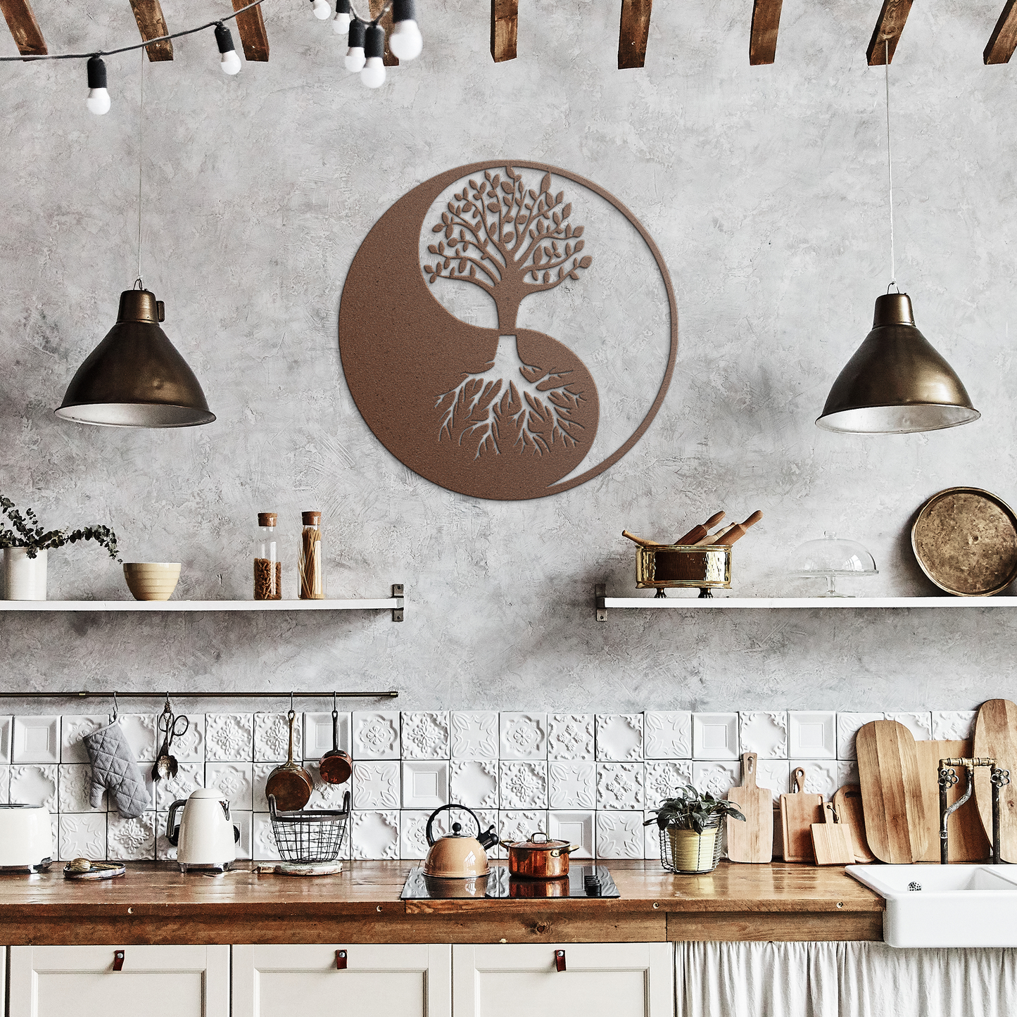 Tree_of_Life_Yin_Yang_Metal_Sign__Zen_Copper_Rustic_Kitchen_Mockup.png