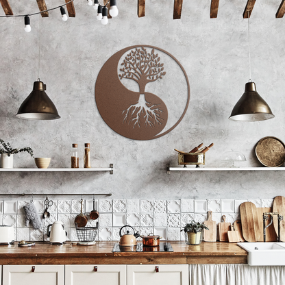 Tree_of_Life_Yin_Yang_Metal_Sign__Zen_Copper_Rustic_Kitchen_Mockup.png