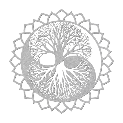 tree of life metal sign