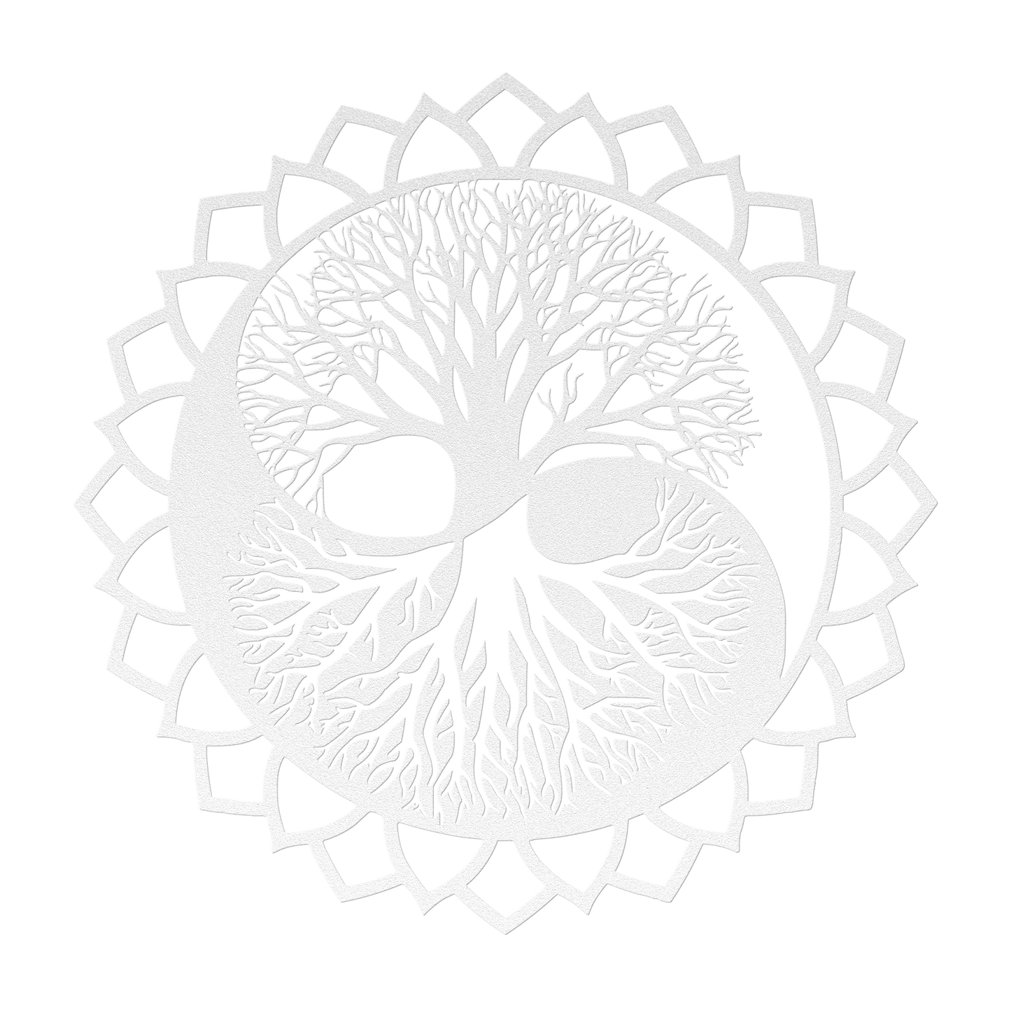 yin yang sign plaque