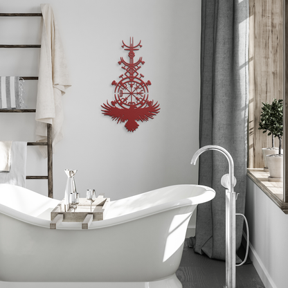 Viking_Compass__Raven_Metal_Sign__No_Red_Modern_Bathroom_Mockup.png