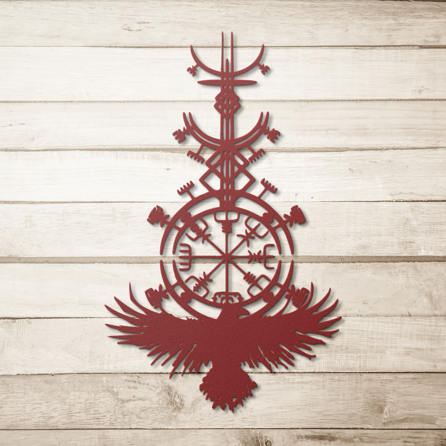 Odin's raven Viking decor for man cave