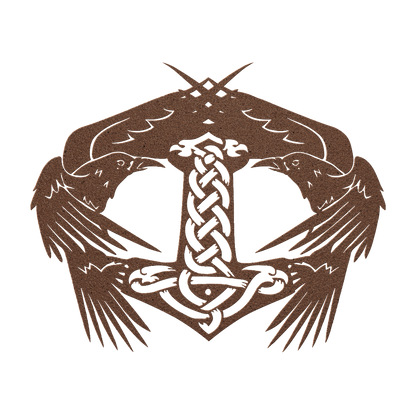 Nordic Viking steel home decor