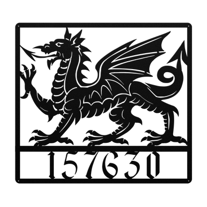 Welsh heritage outdoor decor