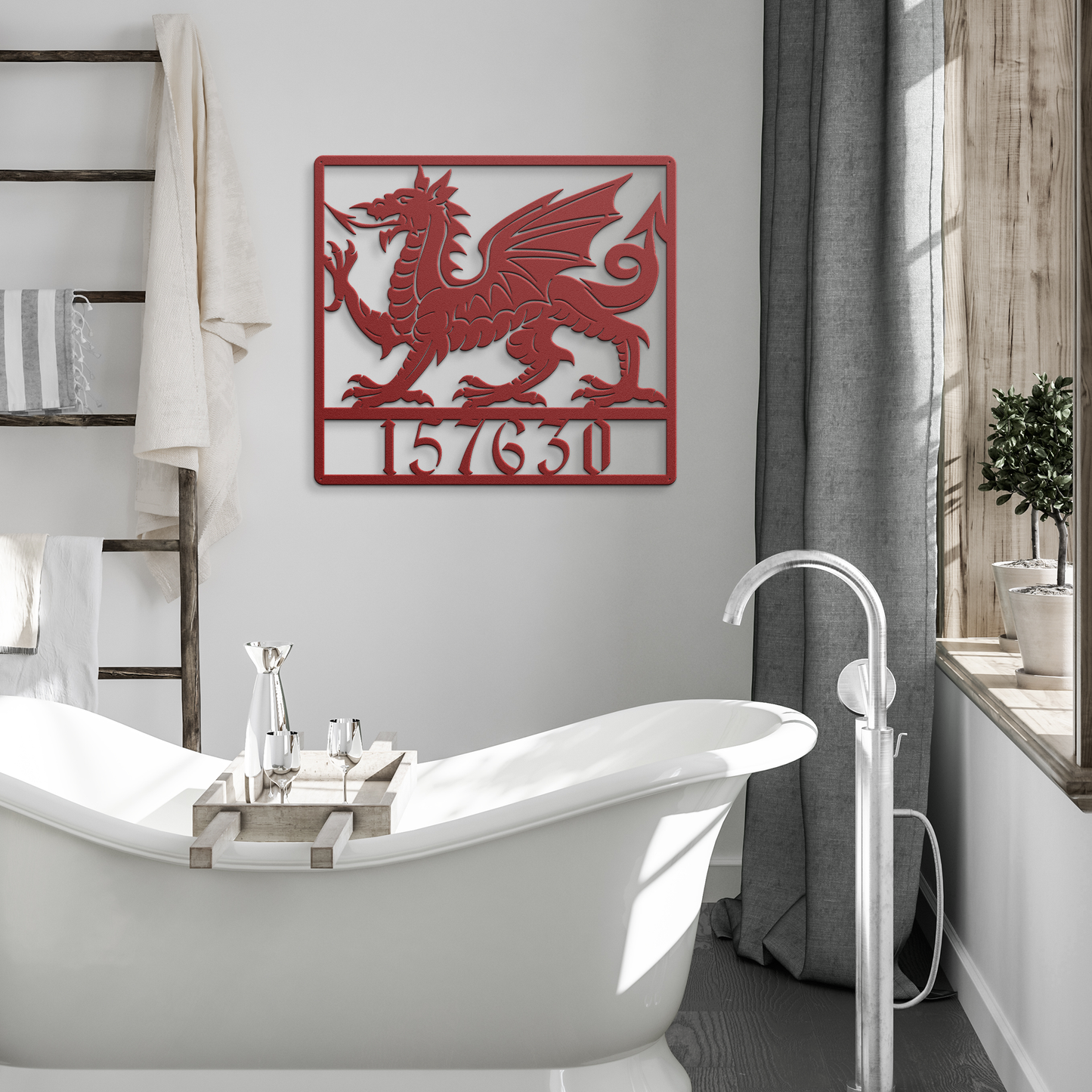 Welsh_Dragon_House_Sign__Custom_Door__Red_Modern_Bathroom_Mockup.png