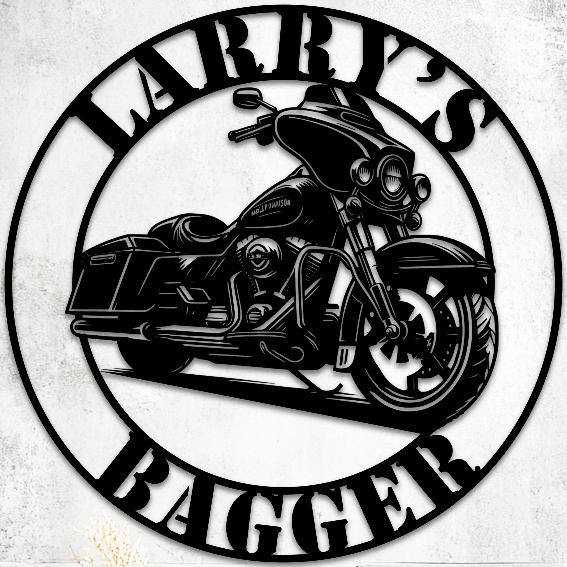 Harley Davidson metal art