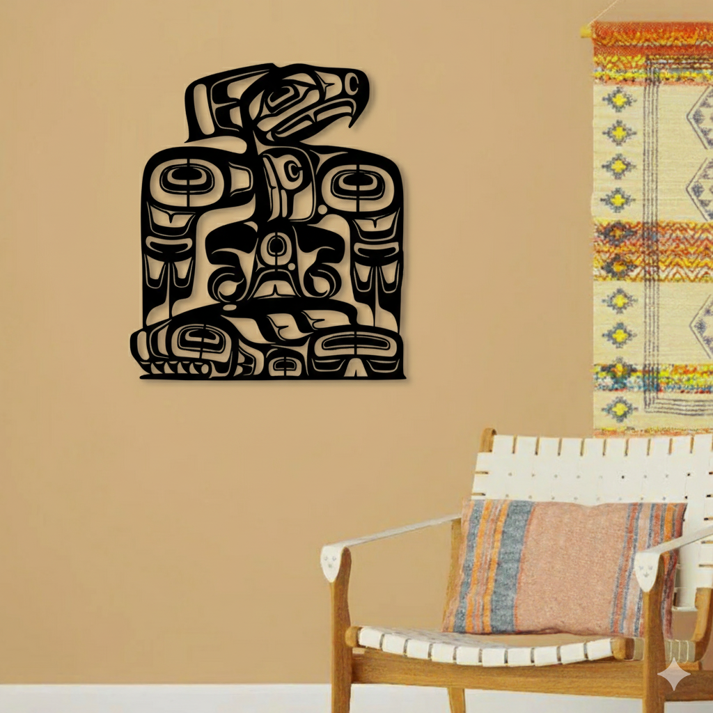 Coastal cultural décor sign